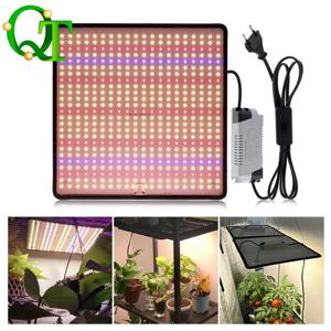 45W LED 식물 성장등 (측정용 서브보드 포함), 실내 식물/채소/꽃 재배용 - 스위치 포함 EU 플러그