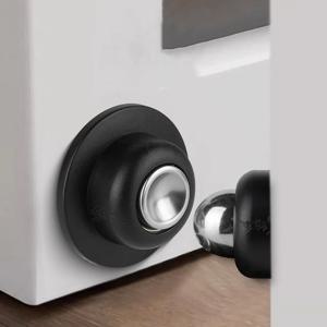 강력한 자기 도어 스톱퍼 짧은 충돌 방지 방풍 도어 스톱 가정용 프리 펀치 음소거 실리콘 도어 흡입