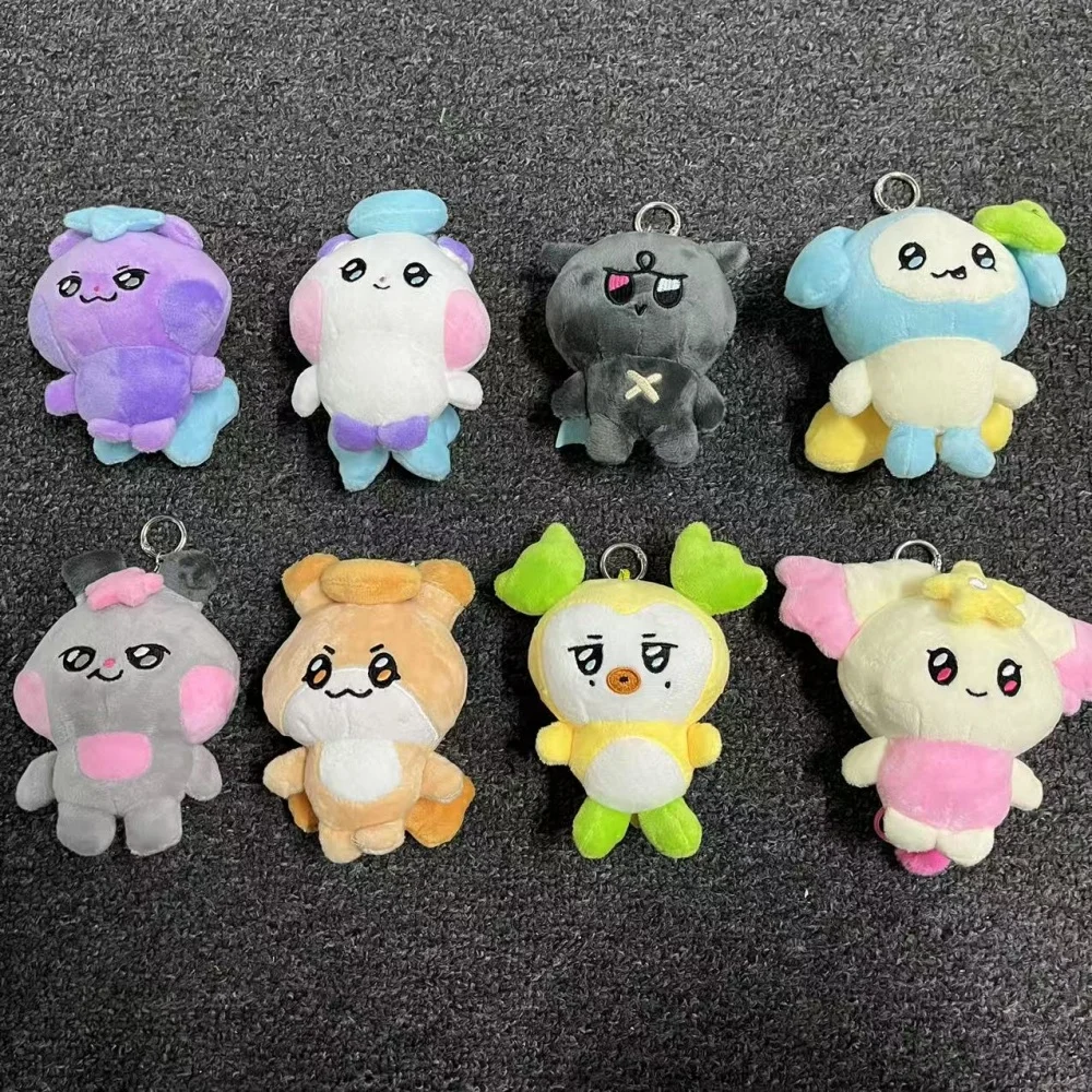 ATEEZ New Aniteez Kawaii 박제 동물 플러시 장난감 한국어 룸 장식 어린이 팬 선물 MIGHTEEZ