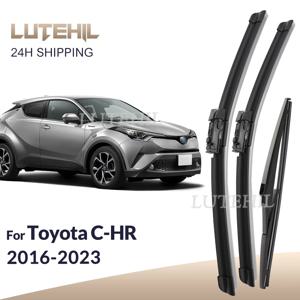 Toyota C-HR CHR 2016-2023 2017 2018 2019 와이퍼 전면 및 후면 와이퍼 블레이드 앞 유리 앞 유리 창 브러쉬 26 