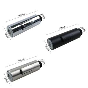 교체 2 모드 싱크 분지 주방 수도꼭지 통풍기 분무기 도금 노즐 쇼 헤드 물 절약 탭 필터