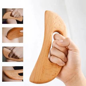 나무 괄사 도구 스크래핑 보드 마사지 도구 슬리밍 괄사 마사지 보드 괄사 스크레이퍼 바디 마사지 테라피 도구