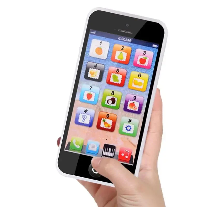 몬테소리 아기 휴대 전화 장난감 유아 휴대 전화 모델 교육 장난감 소년 소녀 유아 생일 크리스마스 선물