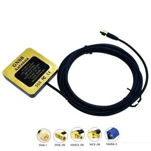 42dbi 고정밀 4성 GNSS 외부 안테나 GPS+BD+GLONASS+Galileo 위성 신호 수신기 3m 케이블 방수 NEO-M8N