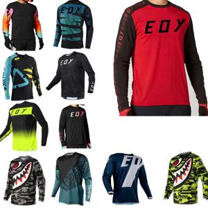 오토바이 저지 다운힐 산악 자전거 MTB 셔츠, 오프로드 DH 블랙 오토바이 저지, 모토크로스 스포츠웨어, 자전거 의류