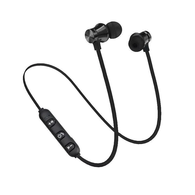 XT-11 블루투스 4.2 무선 이어폰 스포츠 헤드셋 방수 이어 버드 넥 밴드 마그네틱 헤드폰 (Samrtphones 용 마이크 포함)