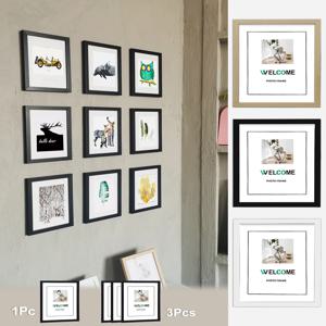 1Pc/3Pcs 벽 갤러리 사진 Frames15X20 20X25 A4 그림 프레임 테이블 상단 또는 벽 장착 프레임 사진 기념 선물