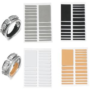 반지 사이즈 조절 실리콘 투명 스티커, 헐거운 반지 조절용, 보이지 않는 손가락 반지 사이즈 조절기, 보석 도구