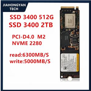Micron SSD 3400 1TB 2TB PCIE4.0 PCIE4.0 M.2 2280 SSD PS5 노트북 컴퓨터 용 원본