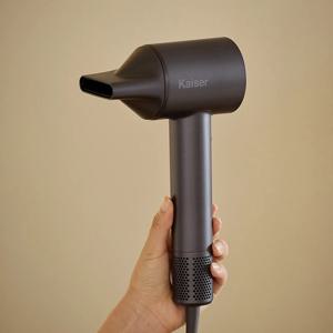 [당일출고] Blow-X 초고속 건조 음이온 헤어 드라이기 BLDC 모터 베이지/그레이 색상 마그네틱 노즐, 거치대 증정 KHD-39