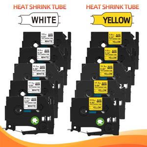마크도메인 1개 Hse-231 열수축 튜브 브라더 HSe 211 221 231 241 611 621 631 호환 P-touch & E1000 라벨 메이커용