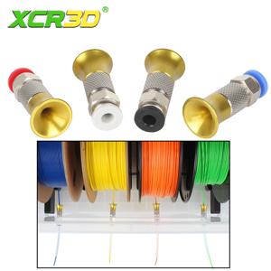 3D 프린터 필라멘트 건조기 박스 액세서리 PC4-M6 공압 스트레이트 커넥터 4*2.5mm PTFE 튜브 1.75mm M6 피드 피팅 커플러