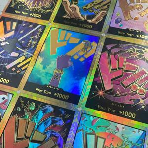 OPCG TCG 골드 돈!! 컬렉션 카드 최고의 PRB-01 영어 슈퍼 평행 포일 NM Zoro Perona Trafalgar Law Gold Flash Gifts