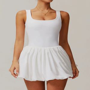 여성 체육관 점프 슈트 요가 피트니스 정장 반바지 세트 섹시한 테니스 스커트 스포츠 Tracksuit 요가 의류 여성 운동 스포츠웨어