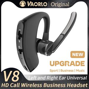 V8 V9 블루투스 이어폰 무선 스테레오 왼쪽 오른쪽 귀 범용 헤드셋 스포츠 비즈니스 음악을위한 HD 마이크 통화가있는 긴 대기