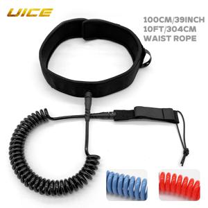 SUP 보드 전기 서핑 보드 수중익 서핑 보드 허리 로프 서핑 가죽 끈 10FT 수상 스포츠 수중익 서핑 보드 허리 로프