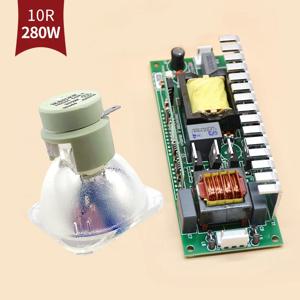 R10 MSD 플래티넘 무대 조명용 280w 안정기 전원 공급 장치가 포함된 핫 10R 280W 빔 램프 전구