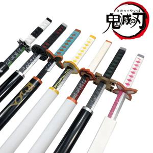 애니메이션 오리지널 악마 슬레이어 Katana 코스프레 무기 검 Zenitsu Kyoujurou Tanjirou Swords