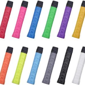 6pcs/12pcs Anti-Slip 테니스 배드민턴 라켓 그립 테이프 땀 흡수성 모든 라켓, 배드민턴 라켓에 대한 보안 보류