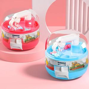 공룡 그림 그래버 캡슐 장난감 미니 캐치 물고기 발톱 기계 안티 스트레스 Fidget 선물 상금 아이를위한 재미있는 장난감 성인 작은 물건