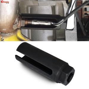22mm 산소 함유 산소 진공 람다 센서 제거 소켓 검정색 좁은 입 키트 자동차 도구 1/2 드라이브 8mm 슬롯 CR-V 스틸