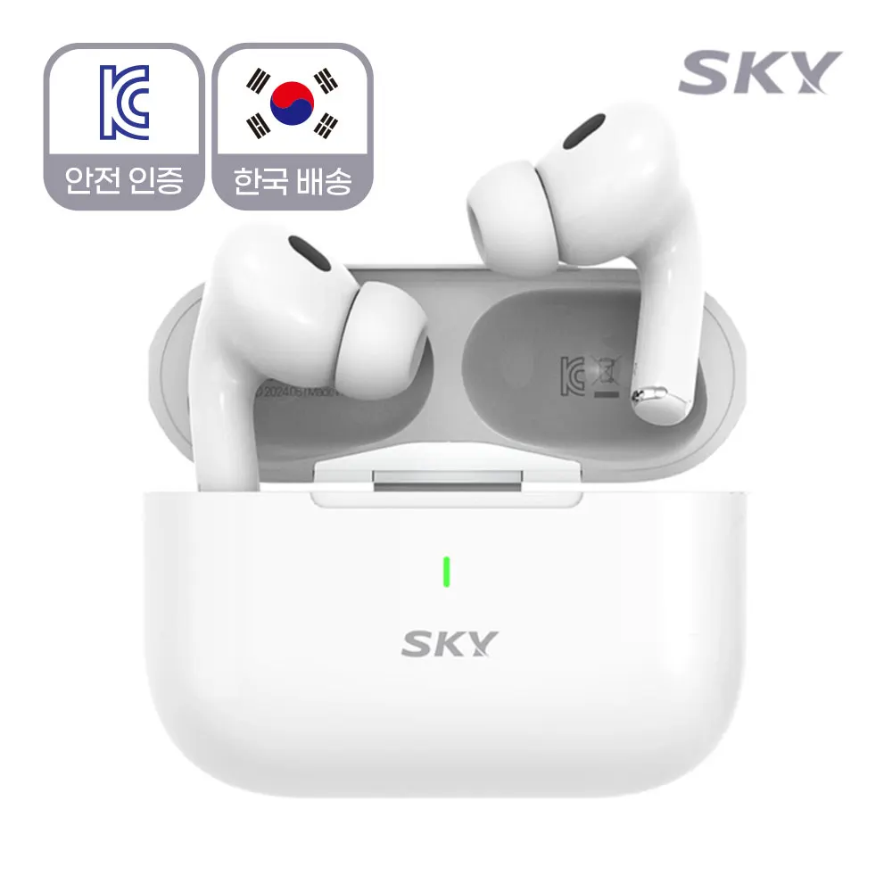 스카이 핏 버스트 ANC 노이즈캔슬링 블루투스 5.4 커널형 무선 이어폰 인이어