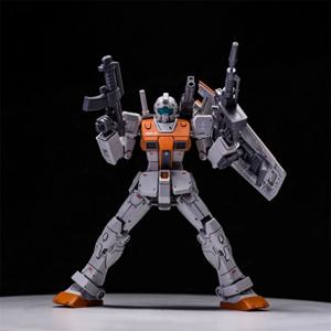 GK Gaoke HG 1/144 RGM-79 GM 모로코 더블 캐논 Ver 전면 유형 모델 키트 조립 액션 피규어 로봇 플라스틱 애니메이션 피규어