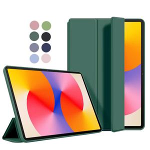Huawei MatePad SE 11 2024 케이스 11 인치 접이식 스탠드 Funda MatePad SE 11 2024 케이스 커버 용 마그네틱 소프트 TPU 백 타블렛