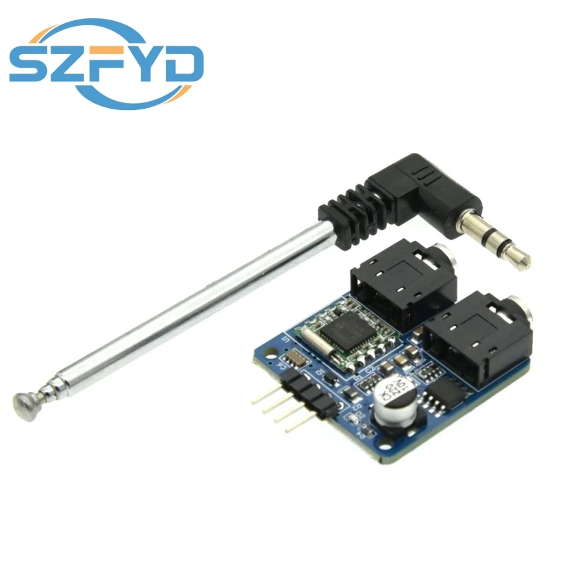 무료 케이블 안테나가 포함된 76-108MHZ용 TEA5767 FM 스테레오 라디오 모듈