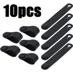 프레임 고정 케이블 타이 용 10pcs 오토바이 고무 밴드 Motobike Bike Car 용 배선 하네스 케이블 액세서리