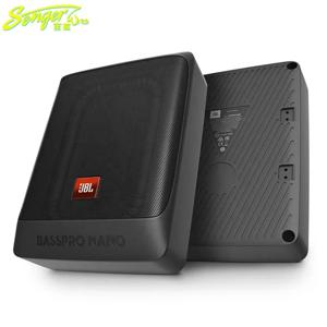 뜨거운 판매 BASSPRO NANO 자동차 오디오 언더 시트 슬림 우퍼 스피커 8 인치 서브 우퍼 SPL 액티브 카 오디오 시스템 서브 우퍼