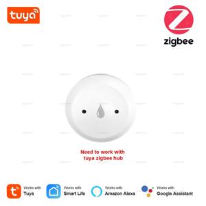 Tuya ZigBee 스마트 워터 센서 누출 감지기 알람 홍수 누출 감지 스마트 라이프 APP 원격 제어 스마트 홈 보안