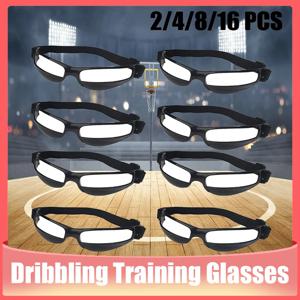 2/4/8/16Pcs 드리블 안경 농구 훈련 보조 안경 헤드 업 훈련 안경 농구 팀 훈련