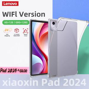글로벌 ROM 레노버 XiaoXin Pad 2024 태블릿+케이스 8GB 128GB 패드 Qualcomm Snapdragon 685 옥타코어 11인치 WIFI 8MP 7040mAh 20W 충전기
