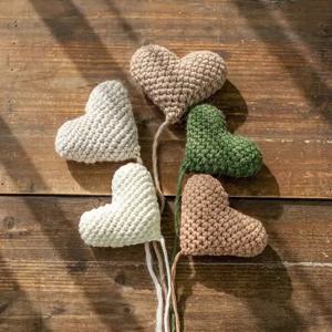 사랑이 가득한 코튼 복숭아 하트 수제 크로 셰 뜨개질 원사 액세서리 스튜디오 사진 소품 아기 사진 보조 소품