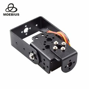 로봇 팔 소형 조인트, 헤드, 단일 DOF 그리퍼, 긴 U 브래킷 포함, 기계식 클로 암 부품, 자체 확장 DIY Arduino