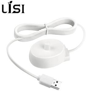 Oral-B 전동 칫솔에 적합한 LISI USB 충전기 대부분의 브라운 전동 칫솔과 호환되는 안전하고 신뢰할 수 있는 충전 베이스