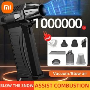 샤오미 슈퍼 바이올런트 블로워 1000000RPM 브러시리스 터보 제트 블로워 10000mAh 고속 충전 덕트 팬 300G 추력 청소 도구 ﻿