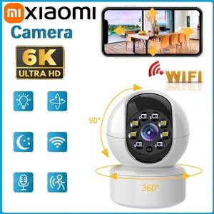 샤오미 6K 회전식 스마트 카메라 WiFi 제어 가능 감시 2방향 오디오 자동 추적 컬러 야간 투시 모니터 실내 카메라