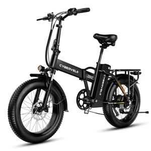새로운 사이버벨로 1000W 접이식 전기 자전거, 48V 20.8AH 대용량 탈착식 배터리 전기 자전거, 30+MP..
