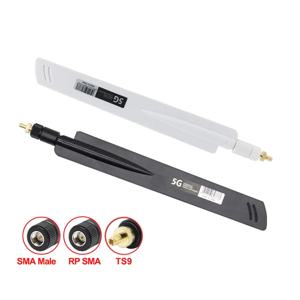 2pcs 5G 풀 밴드 WiFi 안테나 18dBi 실내 모바일 신호 부스터 TS9 SMA 5G CPE Pro 라우터 네트워크 안정성 속도 향상