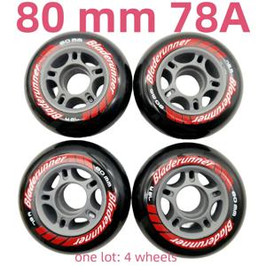블래더러너 스케이트 휠, 80x24mm 롤러 휠, 80mm 78A, 4 바퀴/로트