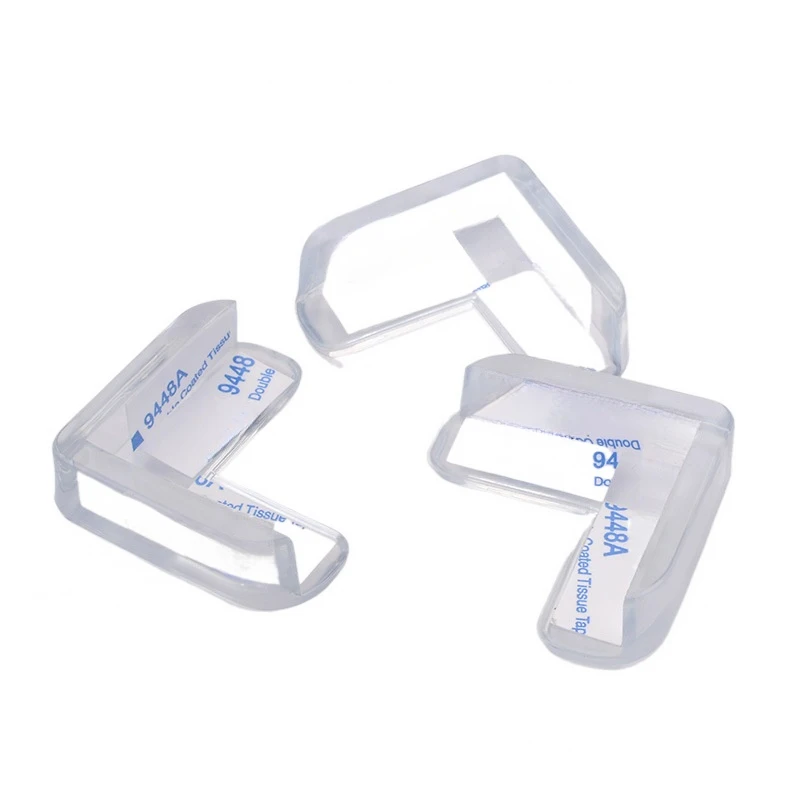 아기 어린이를위한 4 개/대 테이블 코너 보호대 가드 안전 가구 Teapoy 테이블 코너 가장자리 커버 패드 보호 쉴드