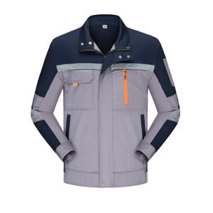 남성용 공장 작업 셔츠 유니폼, 긴 소매 턴다운 칼라 작업복, 모터 정비공 수리 워크샵, 투 포켓 티셔츠 탑