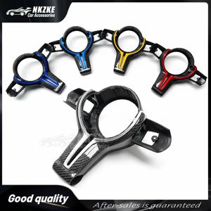 BMW M 시리즈 F80 F82 F10 F06 F12 F13 F15 F16 M-스포츠 F20 F22 F30 F31 F32 F33 F36 스티어링 휠 트림 탄소 섬유
