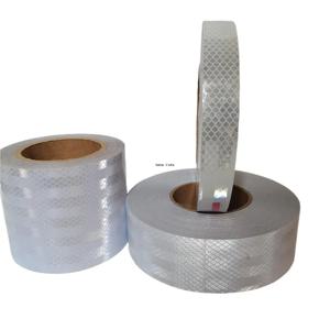 Giamond 등급 PET 스티커 차량 트레일러 차량용 반사 안전 테이프, 1 인치, 2 인치, 4 인치 * 16FT, 흰색