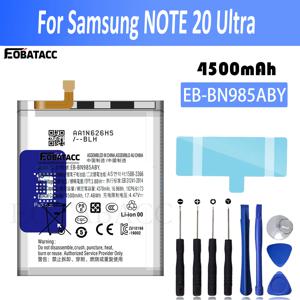 EOTABACC 삼성 Galaxy Note 20 Ultra Note20 Ultra 전화 배터리 + 도구 용 새 EB-BN985ABY 4500mAh 교체 용 배터리