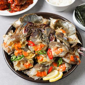 연평도 100% 알배기 암꽃게 간장게장 양념게장