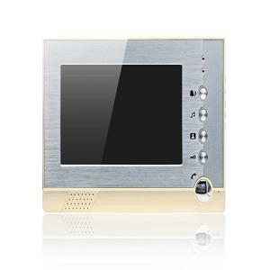 7인치 4개의 코드 유선 비디오 도어폰 XLS-V80P용 사진 및 비디오 모니터 촬영 32G SD 카드 저장 지원