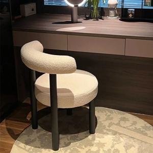 저장 크림이있는 간단한 화장대 의자 소녀를위한 현대 디자이너 메이크업 의자 침실 홈 다이닝 Chair238